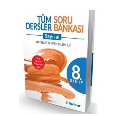 Tudem Yayınları 8. Sınıf Tüm Dersler Sayısal Soru Bankası