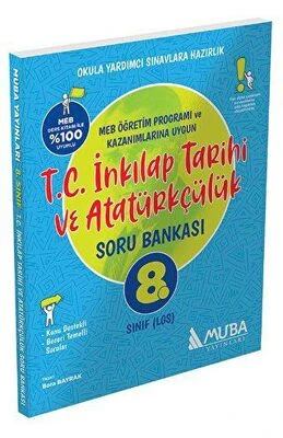 Muba Yayınları 8. Sınıf T.c. İnkılap Tarihi Ve Atatürkçülük Soru Bankası Muba Yayınları ürün görseli