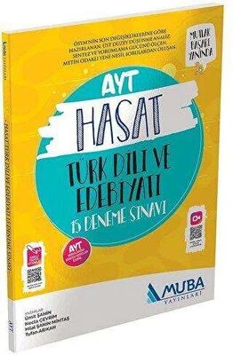 Muba Yayınları Ayt Türk Dili Ve Edebiyatı Hasat 15 Deneme Sınavı