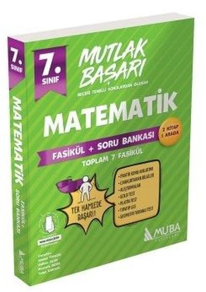 Muba 7.sınıf Matematik Fasiküller+soru Bankası