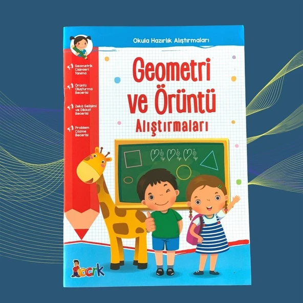 Bıcırık Geometri Ve Örüntü Alıştırmaları Boyama Kitabı