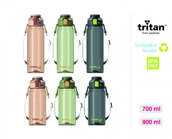 Askılı Kilitli Tritan Matara700ml