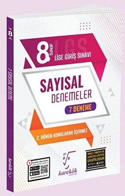 Karekök Yayınları 8. Sınıf Lgs Sayısal 7 Li Deneme
