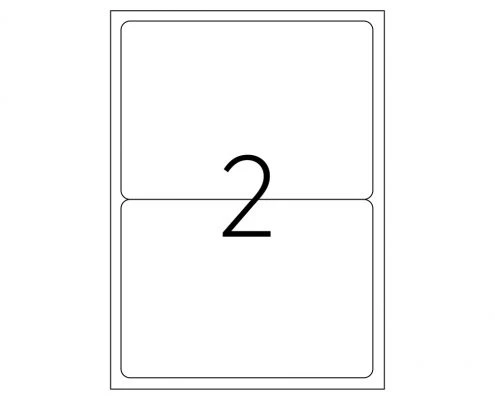 Tanex A4 Tw-2002 Lazer Etiket, Standart Ölçü 199.6×143.5 Mm - 2