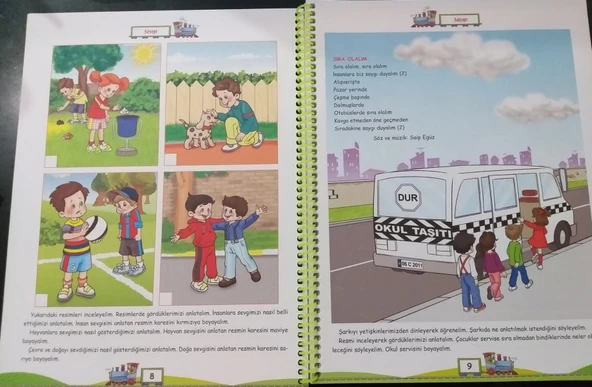 Mavi Yunus Bonbon Şekeri Gelişim Seti 48+ Ay 7 Kitap - 4