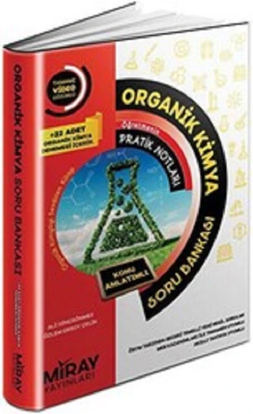 Miray Yayınları Ayt Organik Kimya Konu Özetli Tamamı Video Çözümlü Soru Bankası