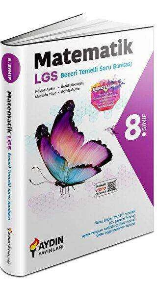 Aydın Yayınları   8. Sınıf Matematik Beceri Temelli Soru Bankası ürün görseli