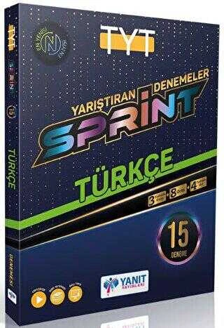 Yanıt Yayınları Yks Tyt Türkçe Sprint 15 Deneme Video Çözümlü