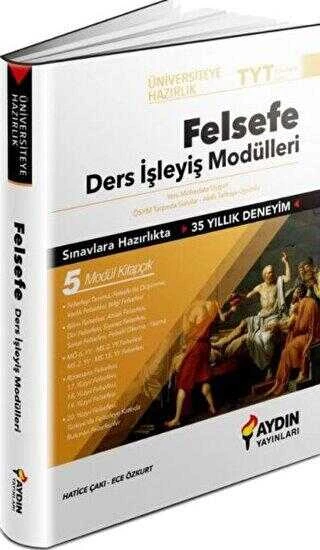 Aydın Yayınları   Üniversiteye Hazırlık Tyt Felsefe Ders İşleyiş Modülleri