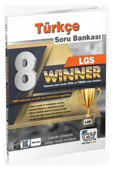 8. Sınıf Lgs Türkçe Winner Soru Bankası Gür Yayınları