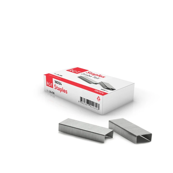 Rot Zımba Teli: 24/6 St  10 Lu (1 Paket)