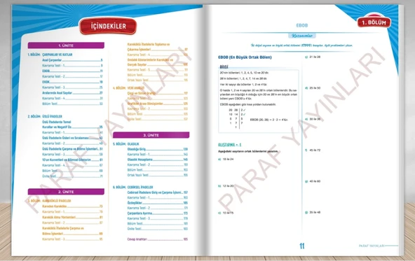 Paraf İnteraktif 8. Sınıf İnteraktif Matematik Soru Kütüphanesi - Resim 2