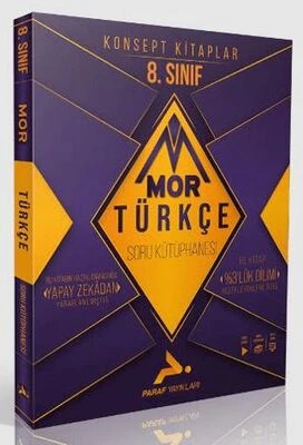 Paraf Yayınları Lgs Mor Türkçe Soru Kütüphanesi