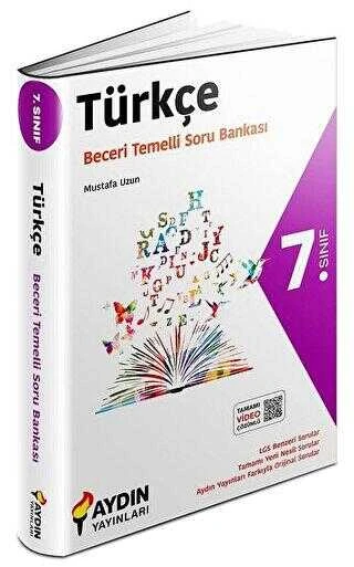 Aydın Yayınları   7. Sınıf Türkçe Beceri Temelli Soru Bankası ürün görseli