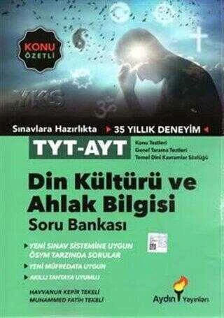 Aydın Yayınları   Tyt-ayt Din Kültürü Ve Ahlak Bilgisi Konu Özetli Soru Bankası - 1