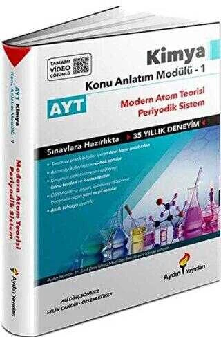 Aydın Yayınları   Ayt Kimya Konu Anlatım Modülü 1 (atom Teorisi-periyodik Sistem)