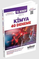 Miray 12. Sınıf Ayt Kimya 40 Deneme ürün görseli