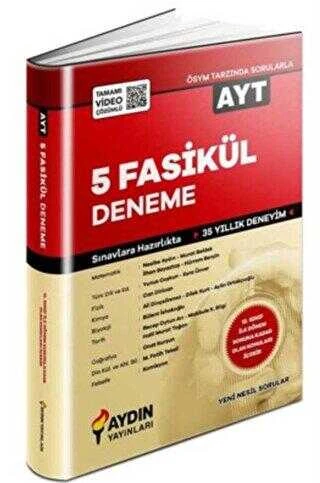Aydın Yayınları Ayt 5 Fasikül Deneme