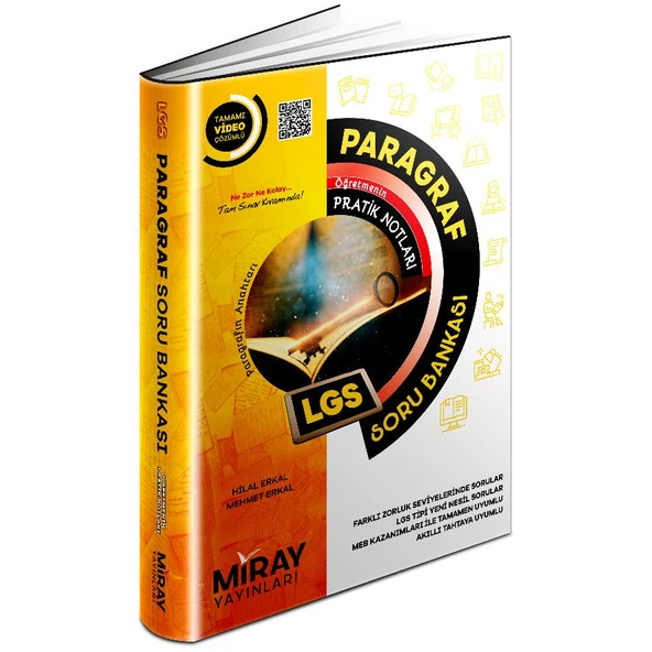 Miray 8. Sınıf Paragraf Soru Bankası ürün görseli