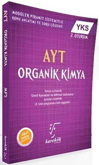 Karekök Yayıncılık Yks 2. Oturum Ayt Organik Kimya Konu Anlatım