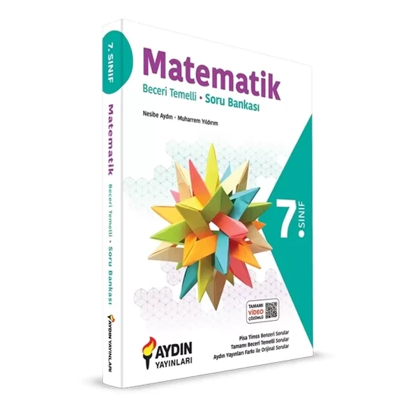 Aydın Yayınları   7. Sınıf Matematik Beceri Temelli Soru Bankası