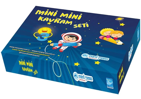 Mavi Yunus Mini Mini Kavram Seti (3-4 Yaş)