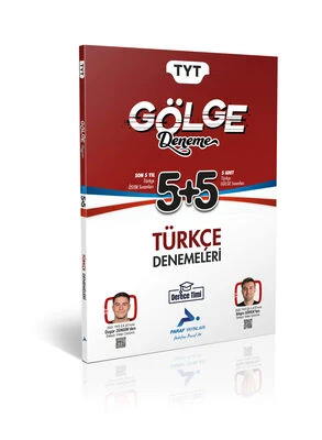 Paraf Yayınları Tyt Türkçe Gölge Deneme