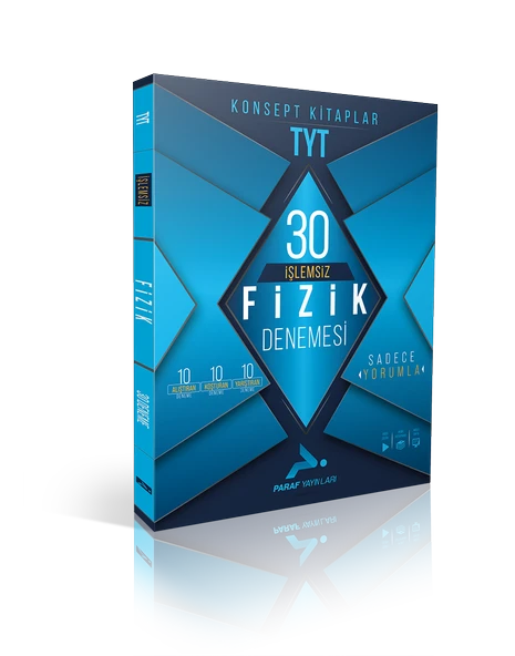 Paraf Tyt İşlemsiz Fizik 30 Deneme