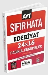 Miray Sıfır Hata Ayt Edebiyat 16 Deneme ürün görseli