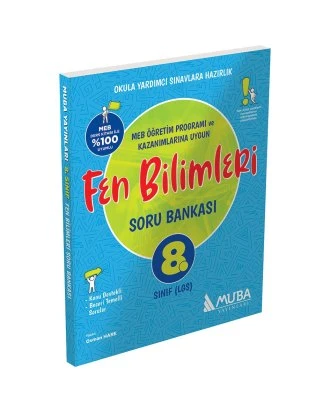 Muba 8.sınıf Fen Bilimleri Soru Bankası ürün görseli 1