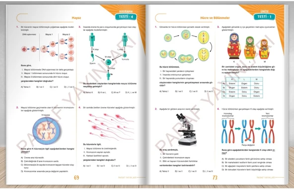 Paraf İnteraktif 7. Sınıf İnteraktif Fen Bilimleri Soru Kütüphanesi - 5