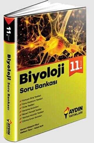 Aydın Yayınları   11. Sınıf Biyoloji Soru Bankası