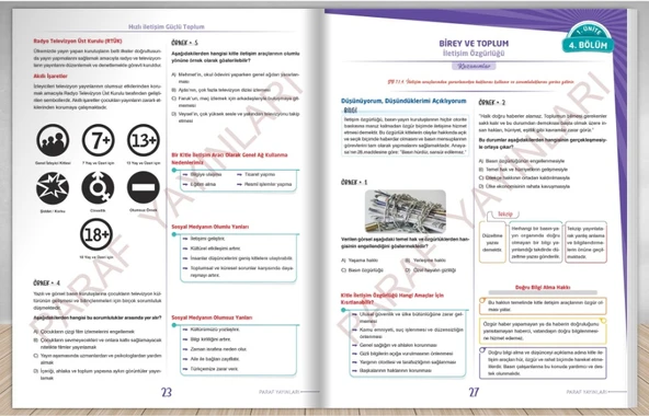 Paraf İnteraktif 7. Sınıf İnteraktif Sosyal Bilgiler Soru Kütüphanesi - Resim 3