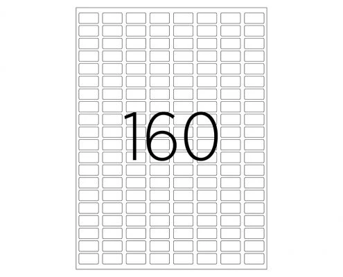 Tanex A4 Tw-2280 Lazer Etiket, Standart Ölçü 22×12 Mm - 2