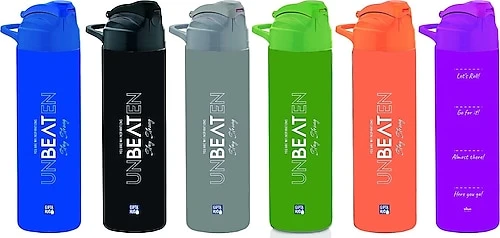 Unbeate Tritan Boyalıdesenli Pipetli Matara 630cc