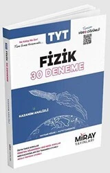 Miray Tyt Fizik 30 Deneme ürün görseli