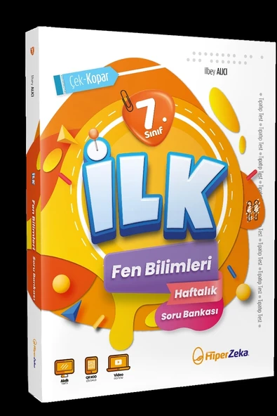 Hiperzeka 7.Sınıf İlk Fen Bilimleri Haftalık Soru Bankası ürün görseli 1