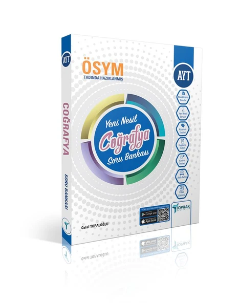 Toprak Yayınları Ayt Coğrafya Soru Bankası ürün görseli