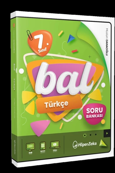 Hiperzeka 7.Sınıf Bal Türkçe Soru Bankası - 1
