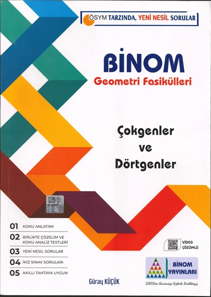 Binom Yayınları Çokgenler ve Dörtgenler
