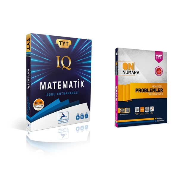 Paraf Yayınları Tyt Iq Matematik Soru Kütüphanesi &   Tyt On Numara Problemler