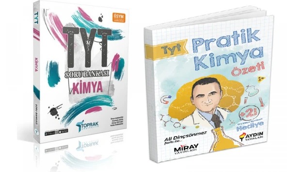 Toprak Tyt Kimya Soru Bankası & Tyt Pratik Kimya Cep ürün görseli