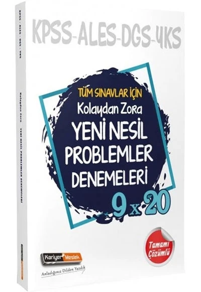Yeni Nesil Problemler Denemeler Tüm Sınavlar İçin Kariyer