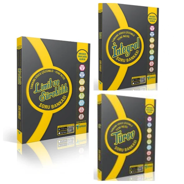 Toprak Limit -türev-integral Soru Bankası ürün görseli