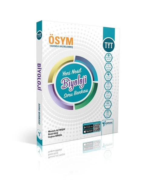 Toprak Tyt Biyoloji Soru Bankası ürün görseli
