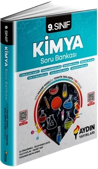 Aydın Yayınları 9. Sınıf Kimya soru Kitabı ürün görseli