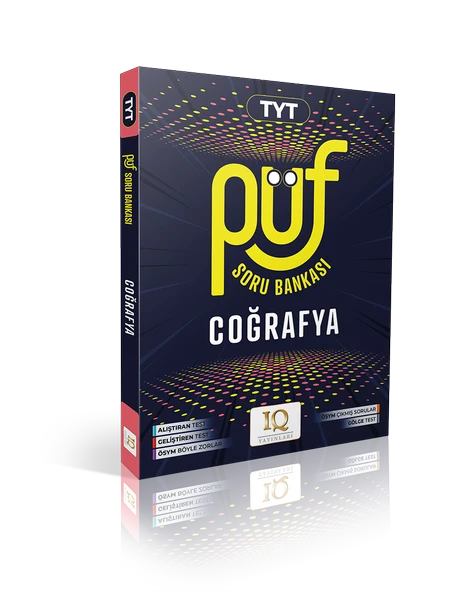 IQ Yayınları TYT Coğrafya Püf Soru Bankası