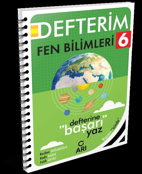 Arı 6.Sınıf Fen Bilimleri Defterim ürün görseli
