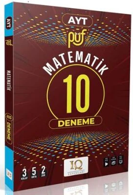 IQ Yayınları AYT Matematik Püf 10 Deneme