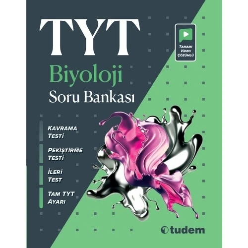 Tudem Tyt Biyoloji Soru Bankası ürün görseli 1